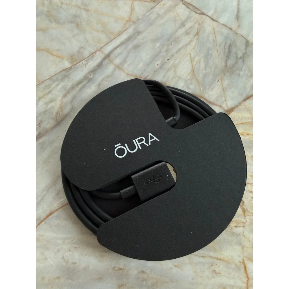 Oura Ring Gen 3 Charging Dock and USB-C Cable Black Replacement Base